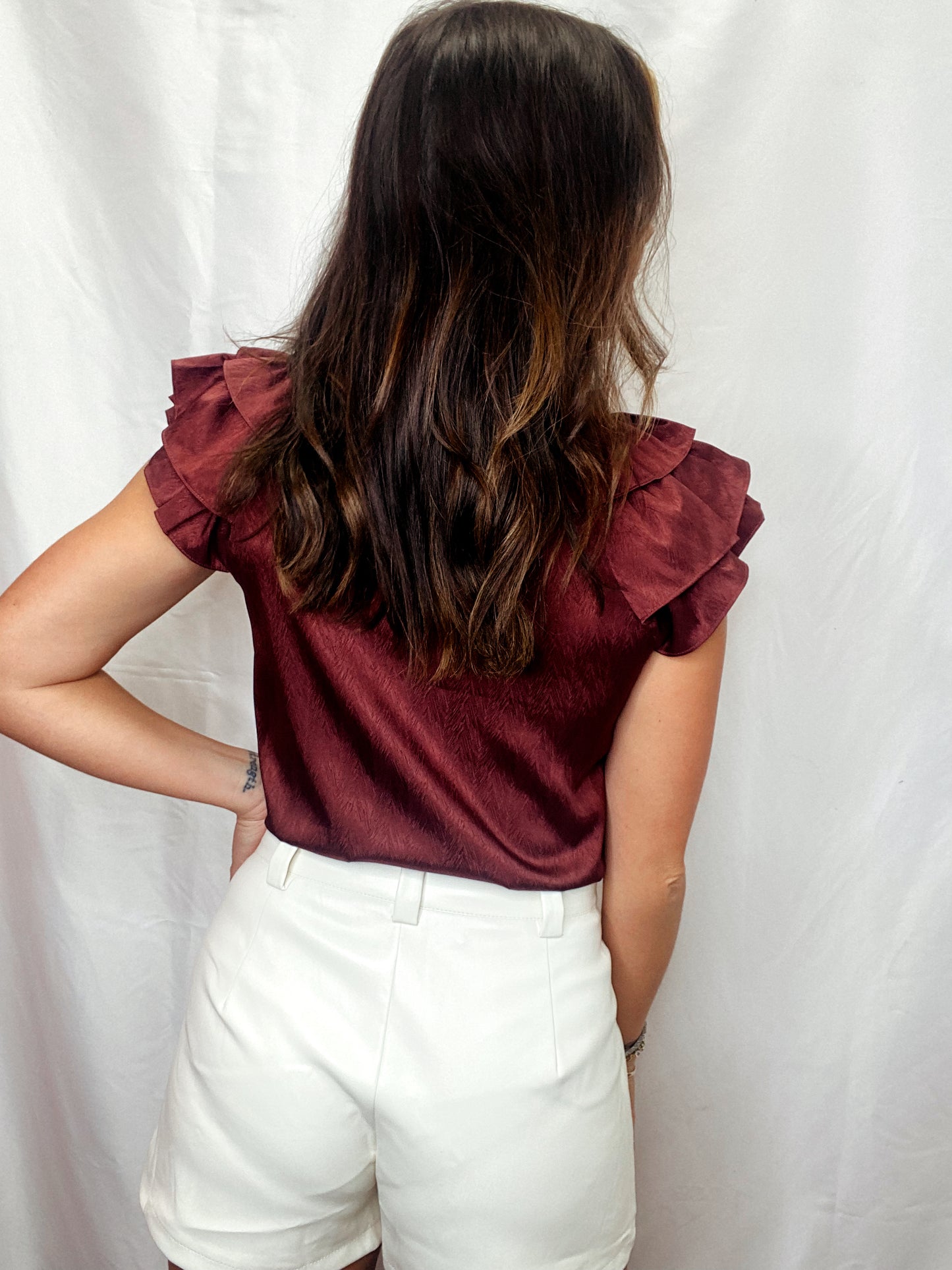 Game Changer Maroon Bodysuit