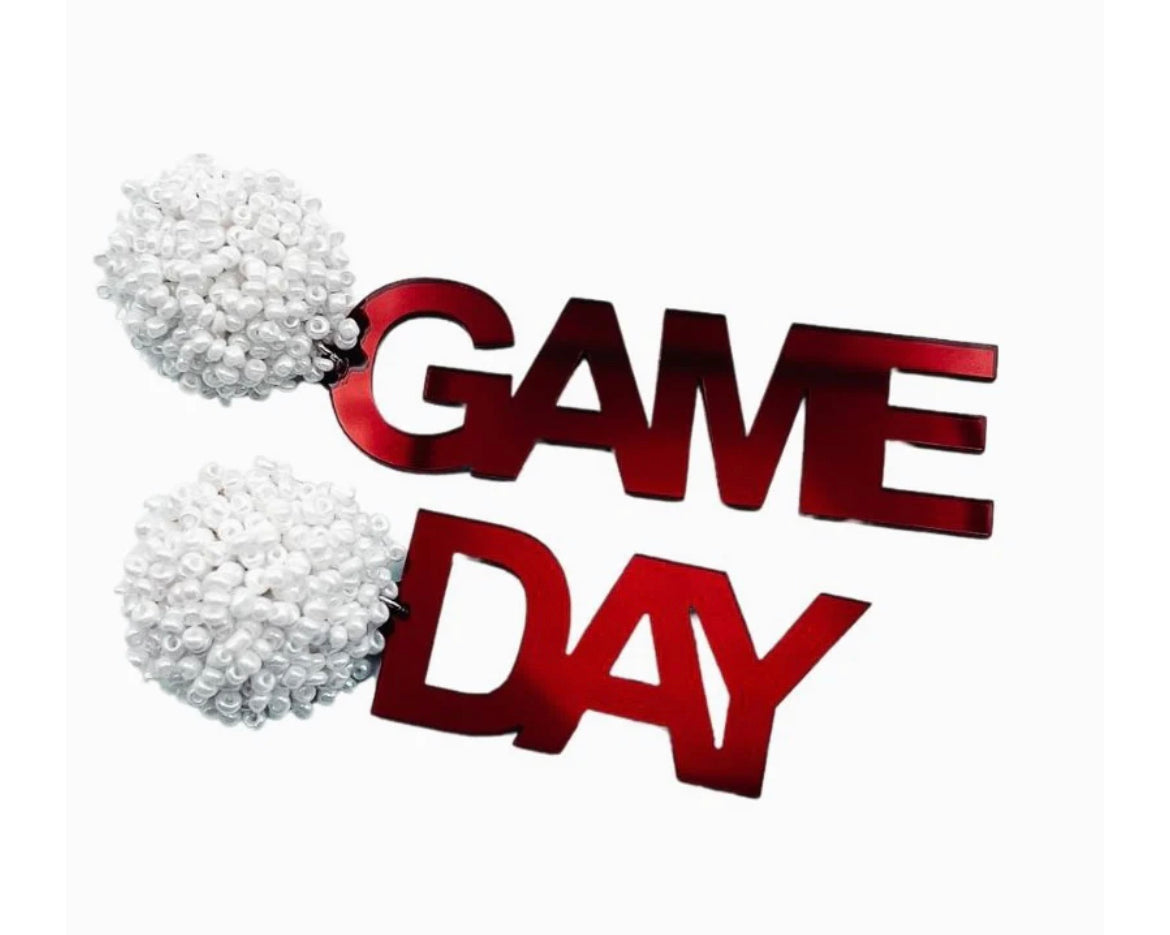 Game Day Graphic Earrings