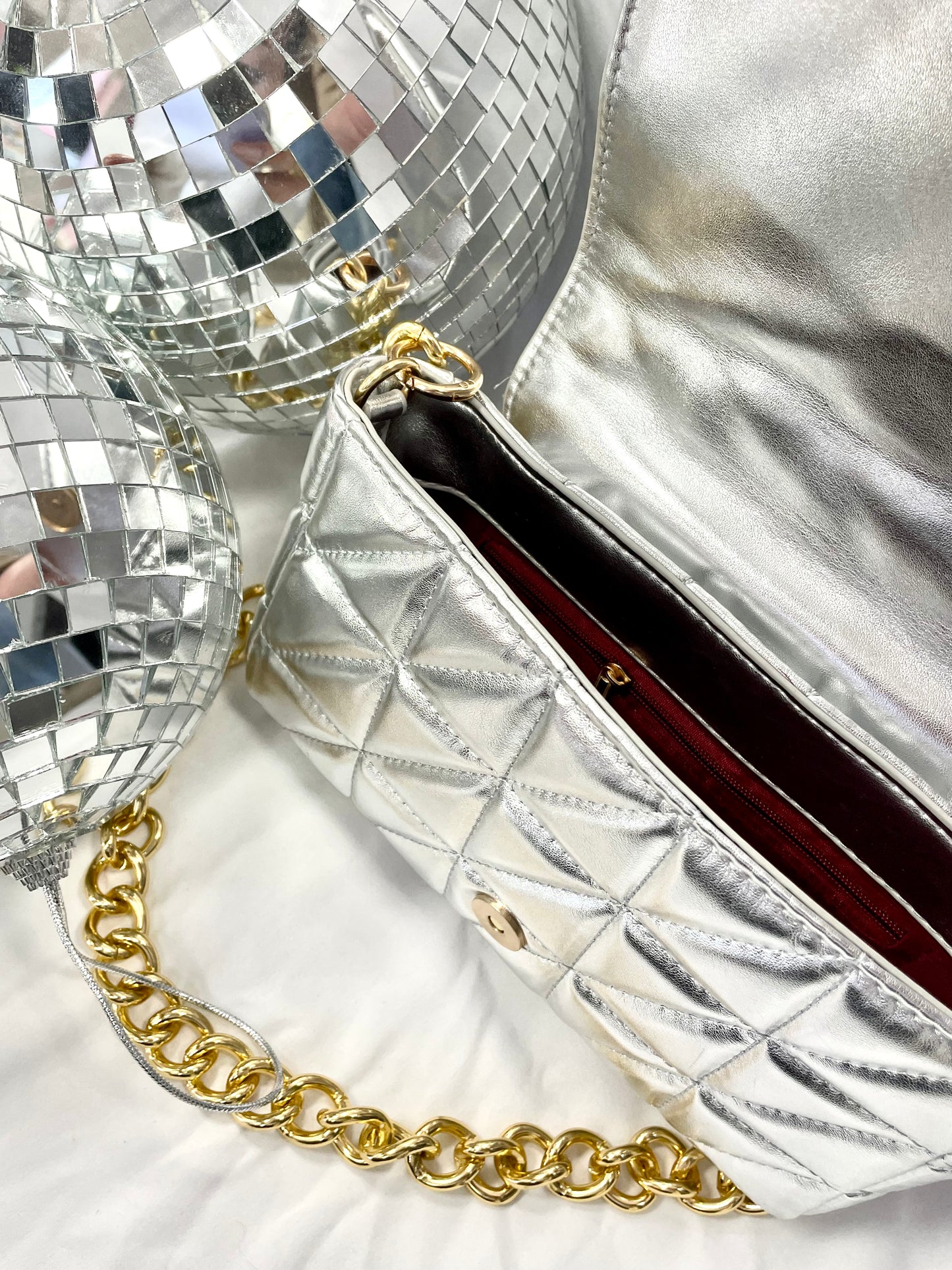 Metallic Moment Purse