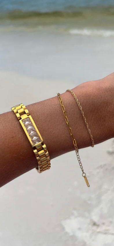 Bling Watch Band Bracelet