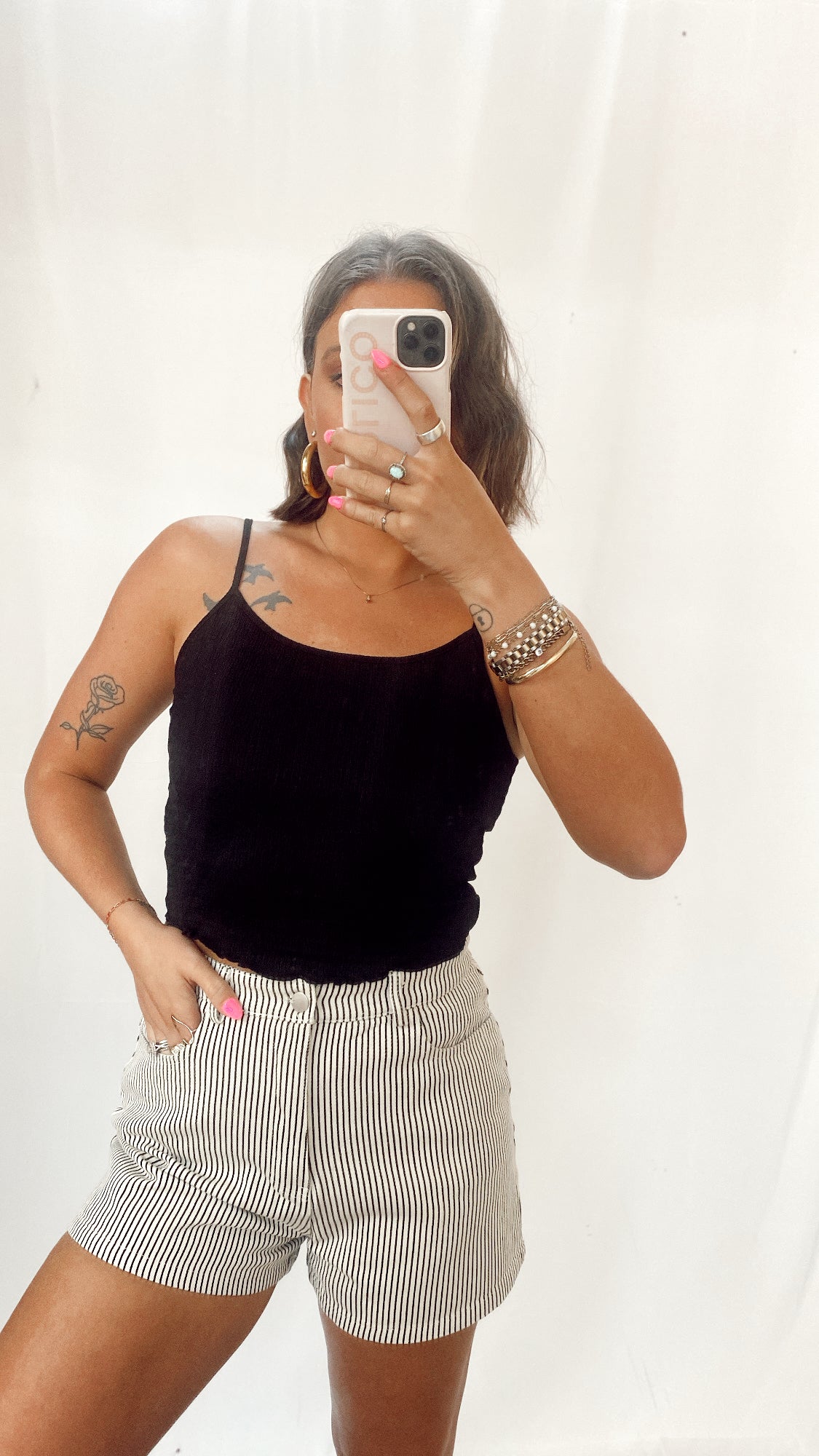 Fit Check Black Tank