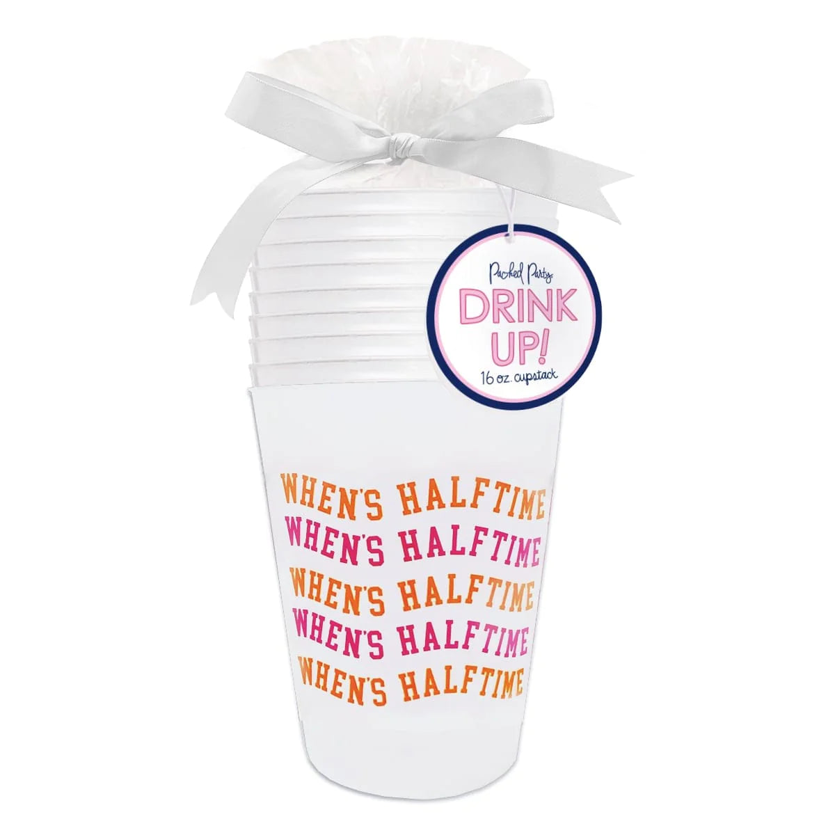 When’s Halftime Cup Stack