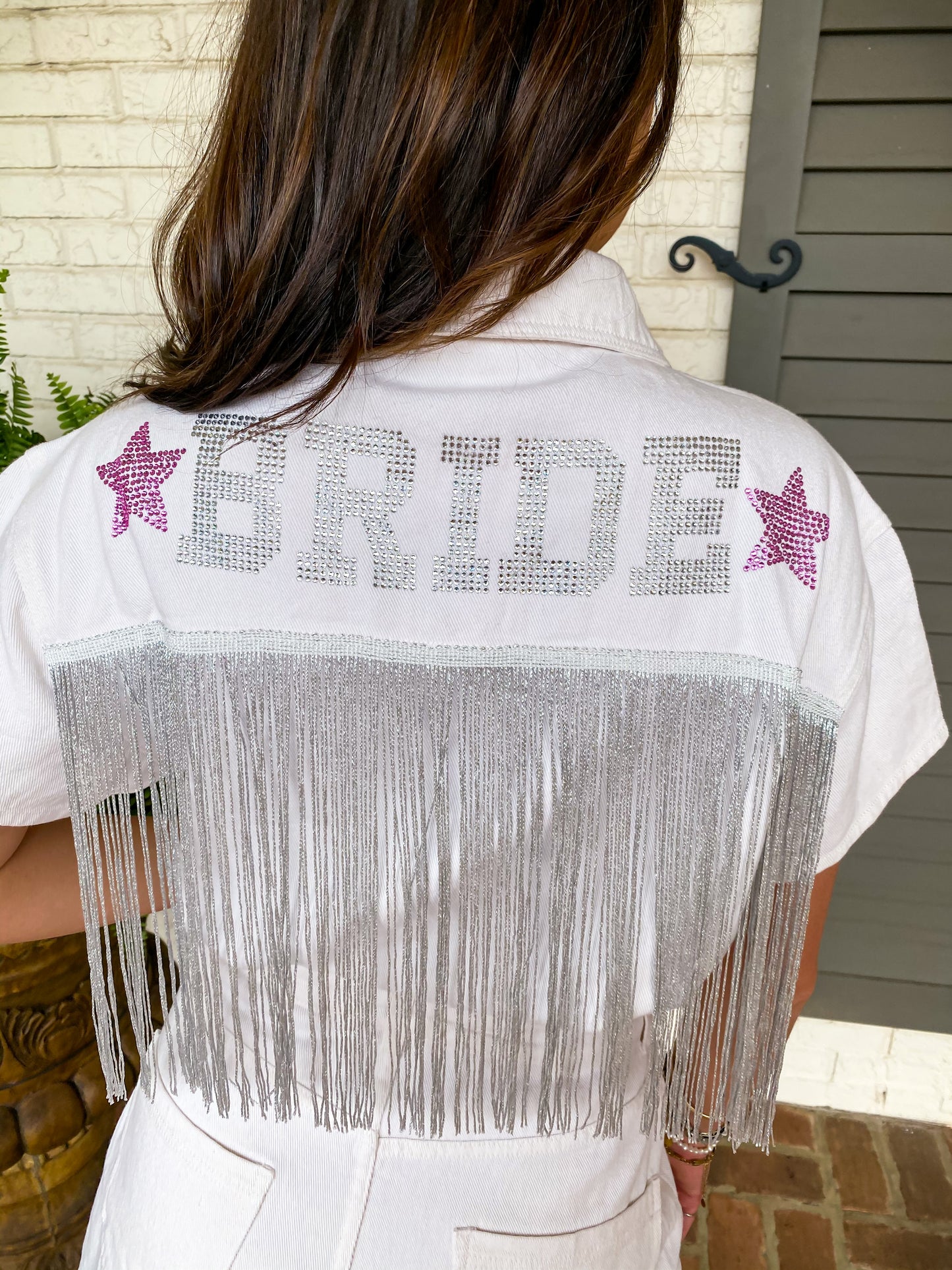 Something White Bride Romper