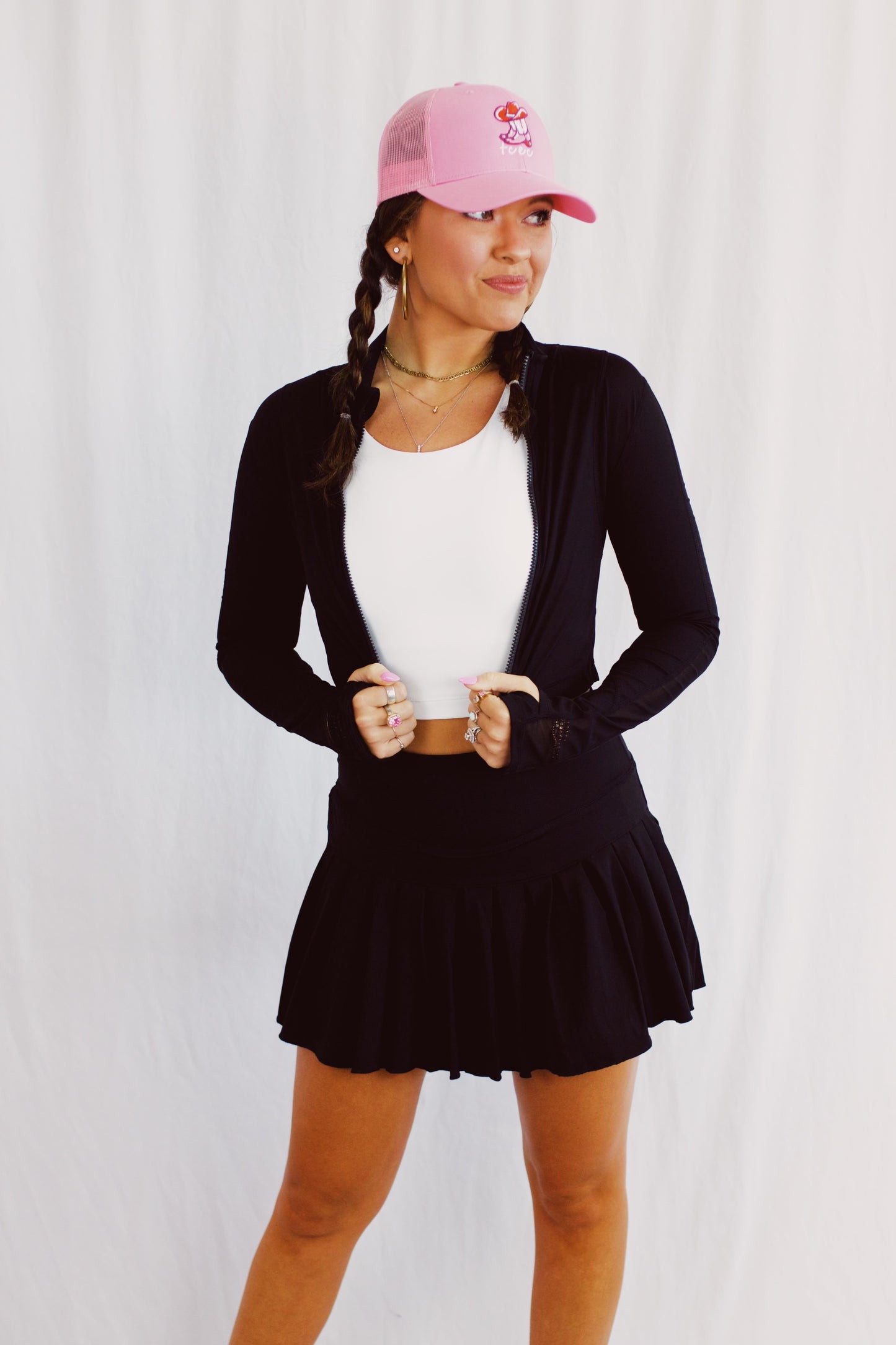 Sass and Class Black Athletic Set