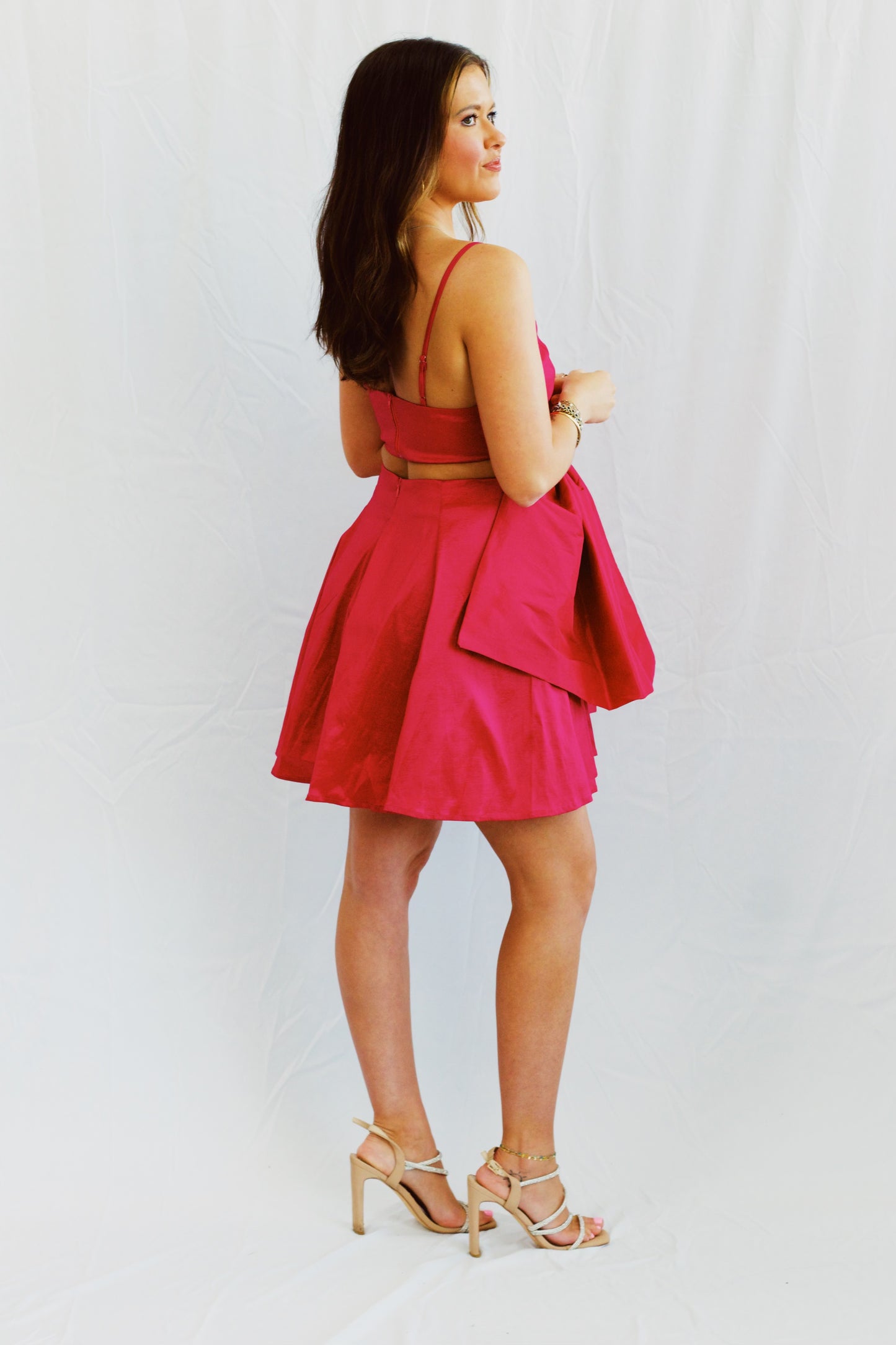 Hard To Forget Fuchsia Mini Dress