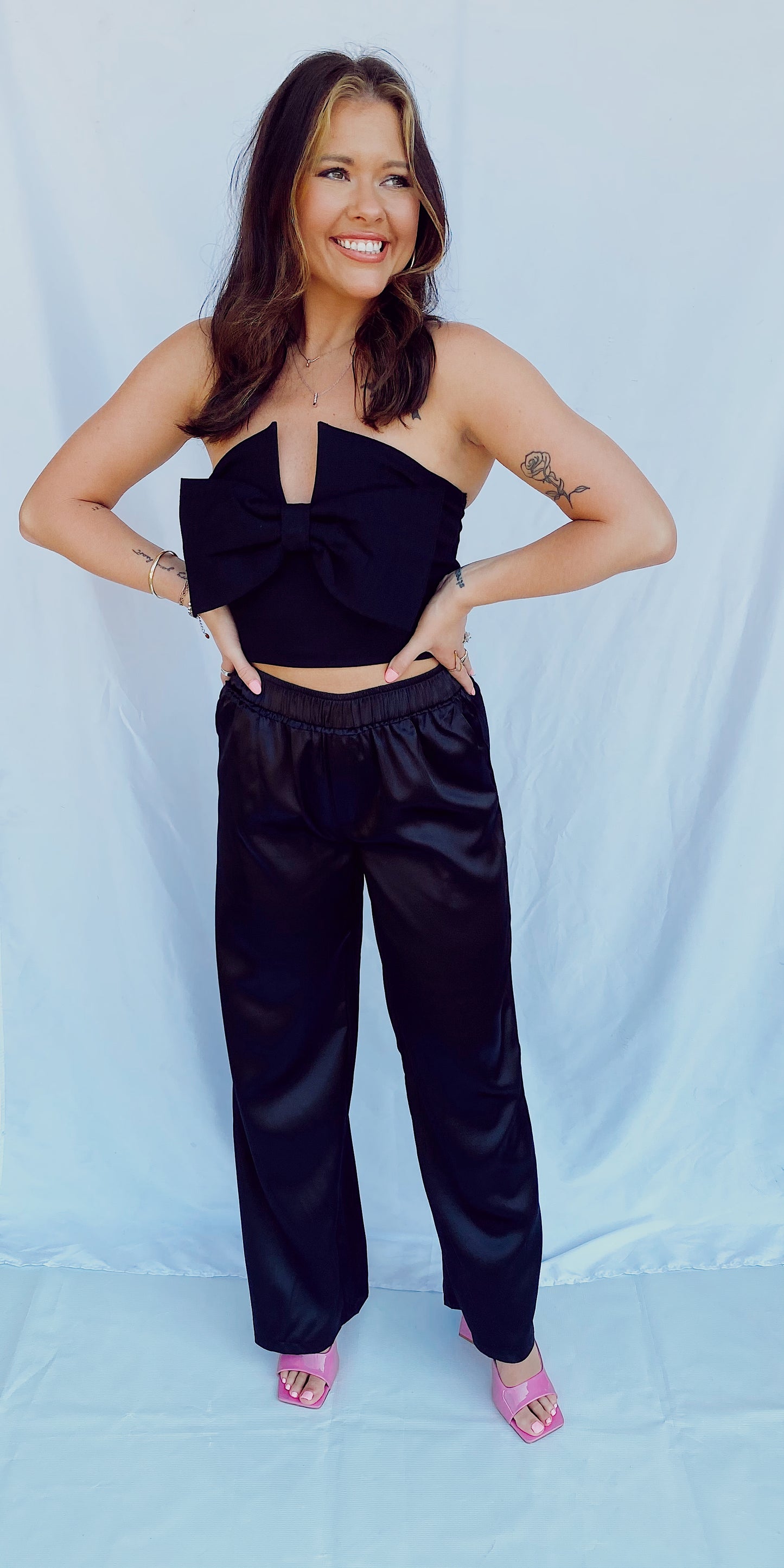 Make It Look Easy Silk Pants