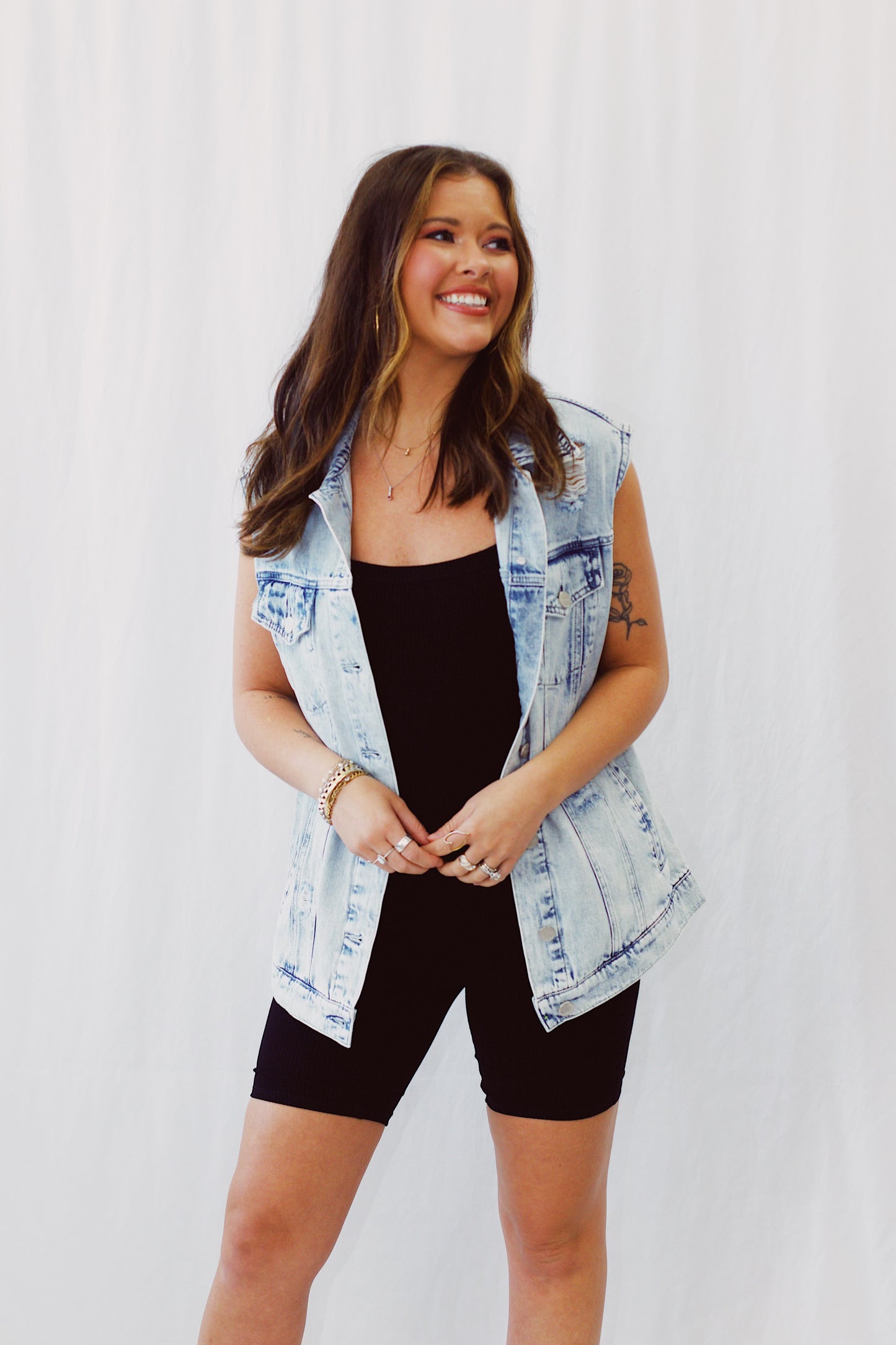 Denim In Love Vest