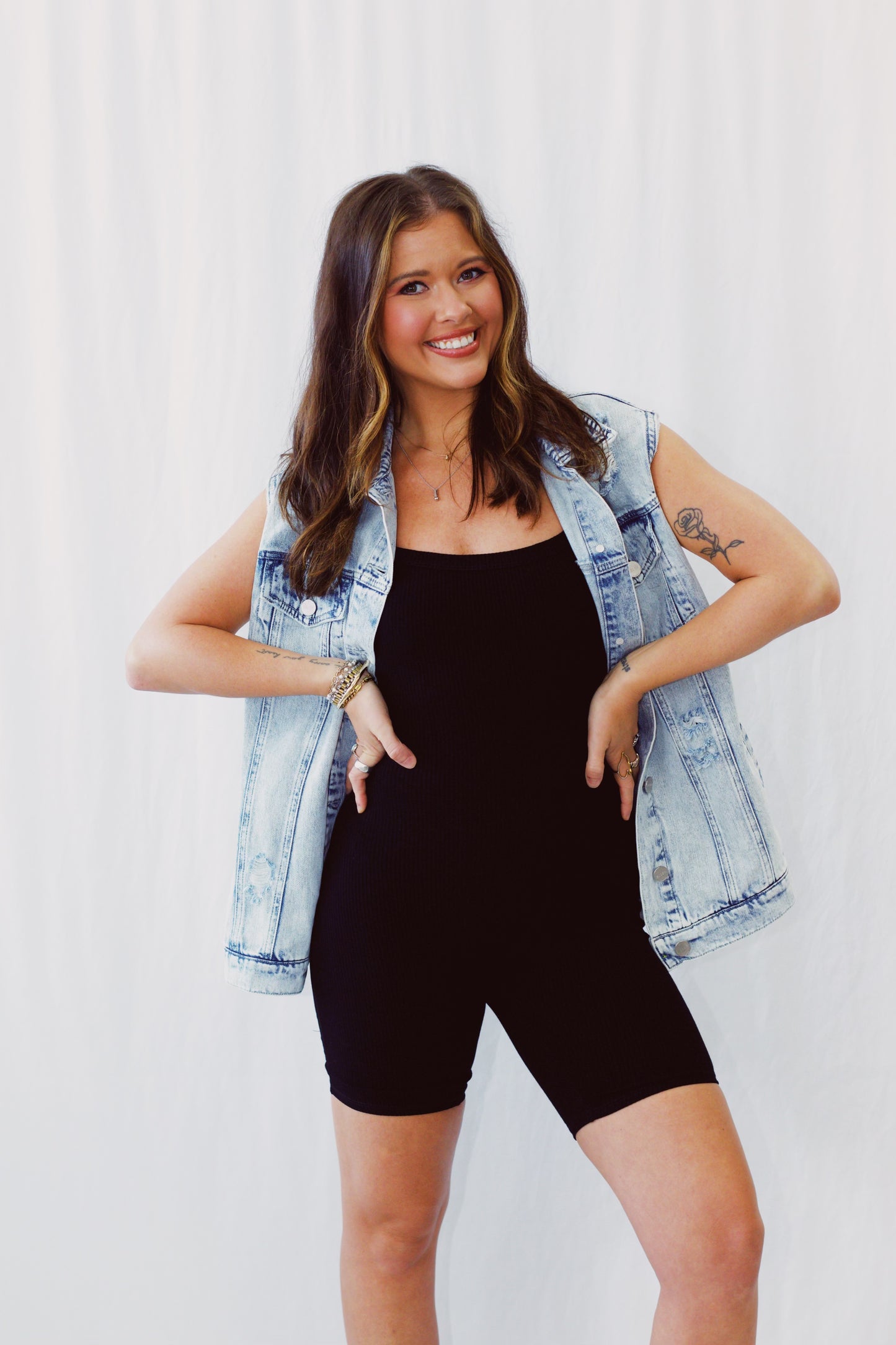 Denim In Love Vest