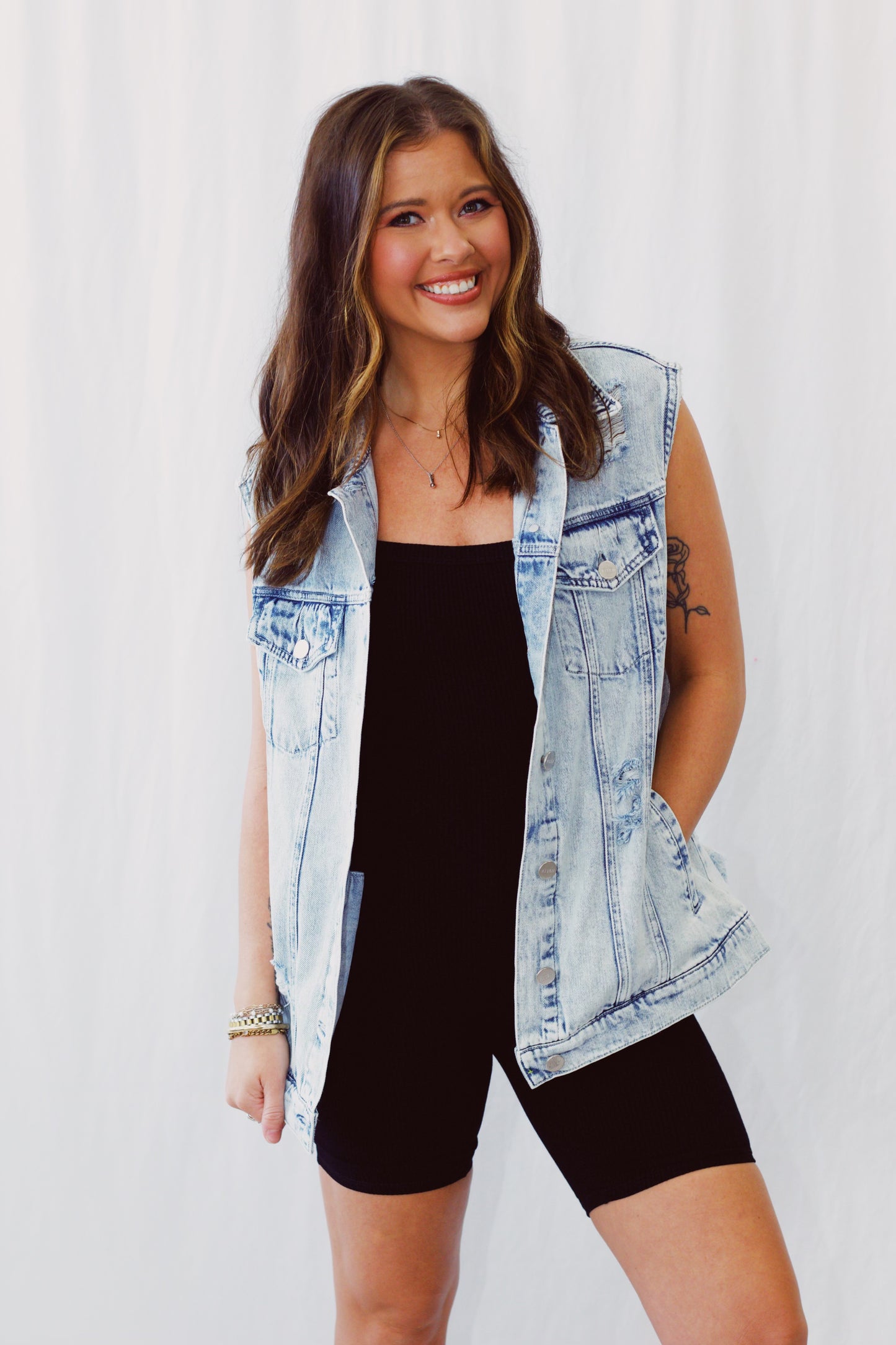 Denim In Love Vest