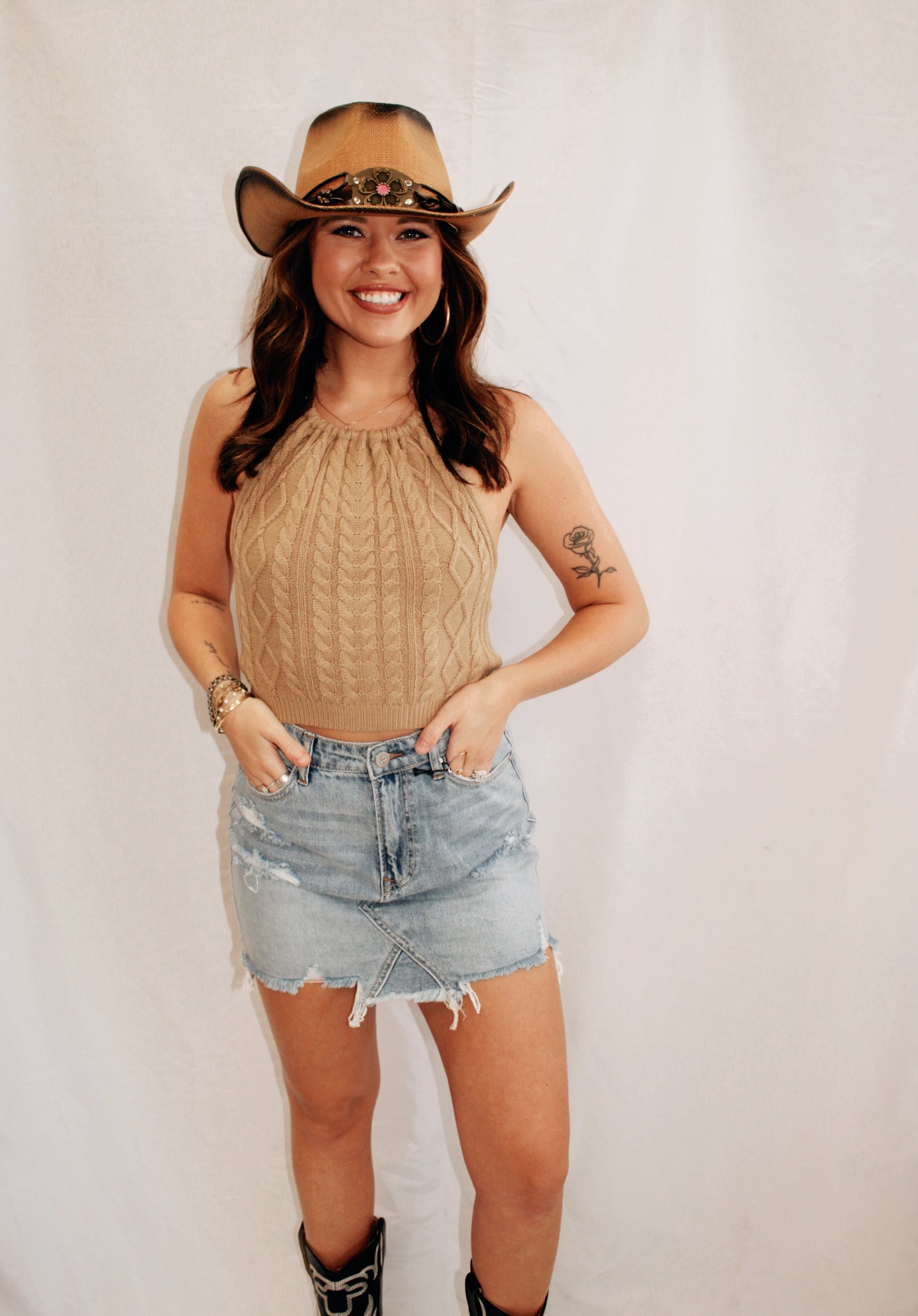 Made For This Knit Crop Top
