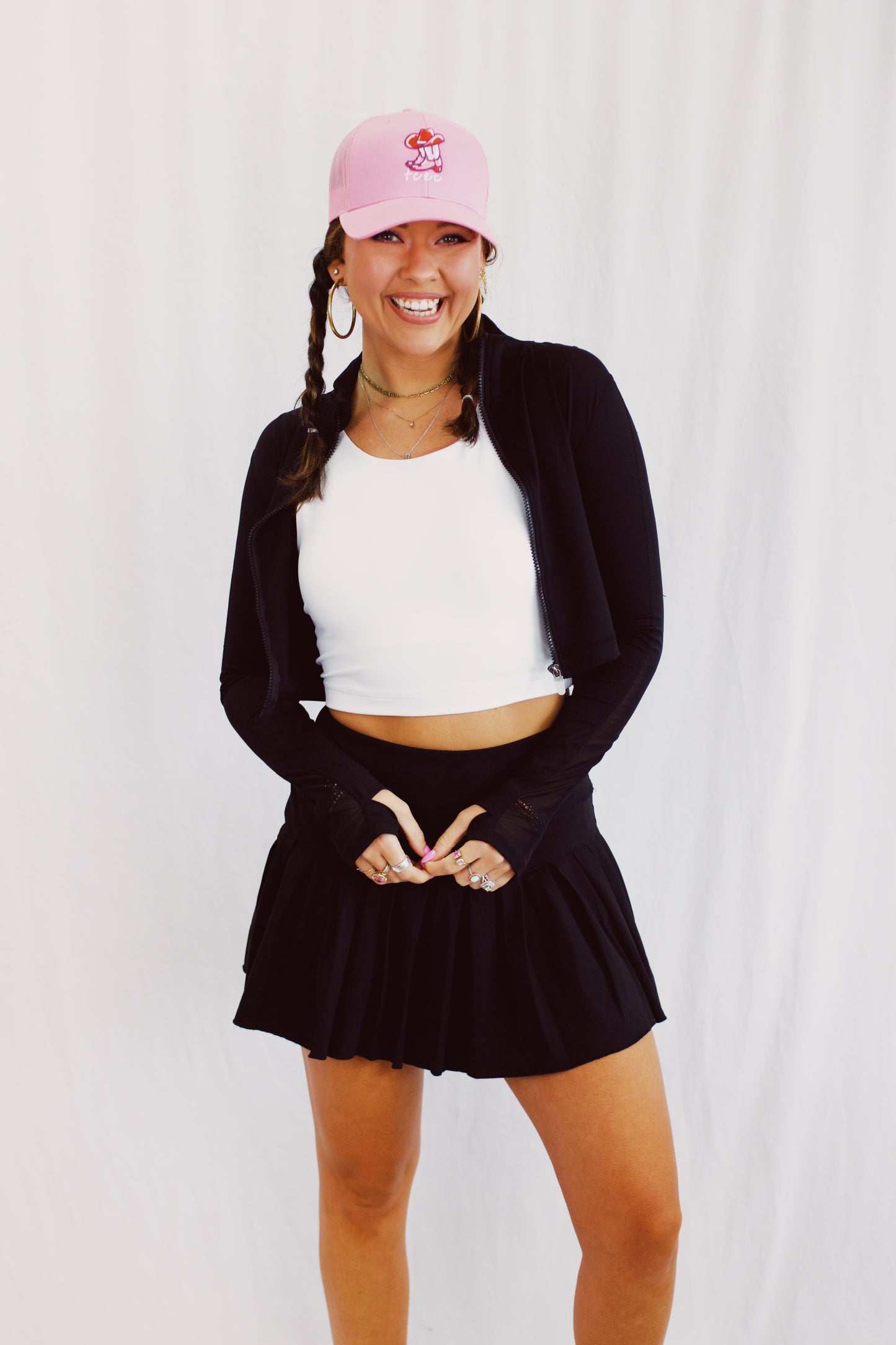 Sass and Class Black Athletic Set