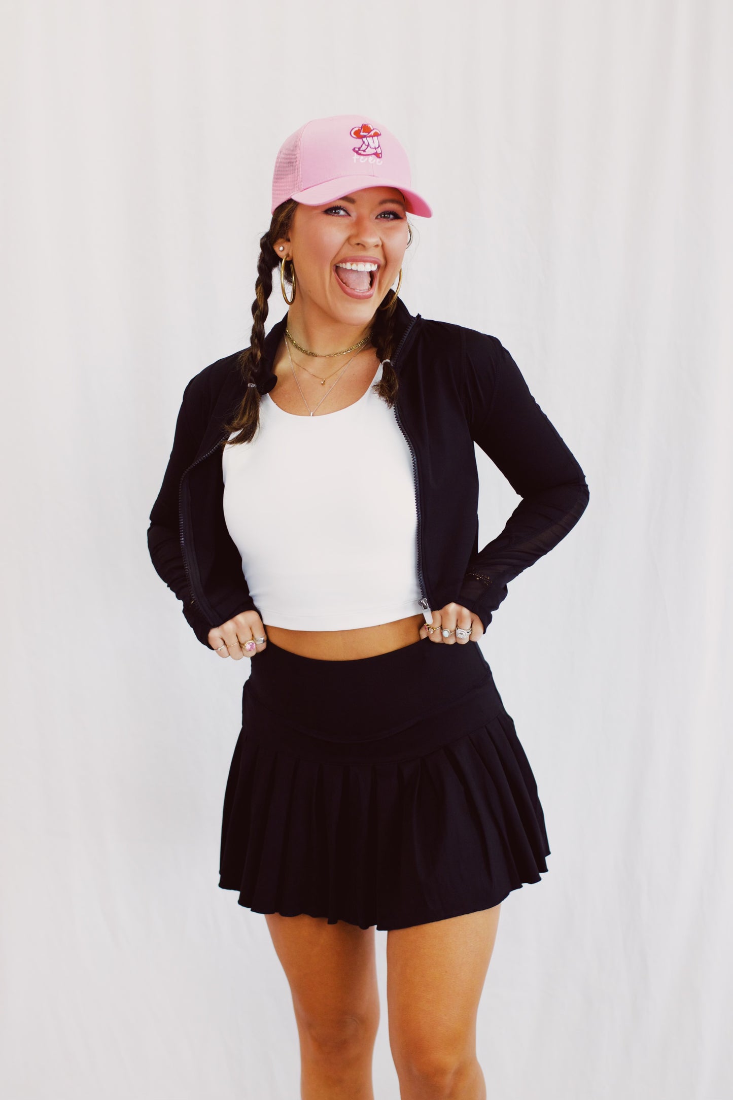 Sass and Class Black Athletic Set