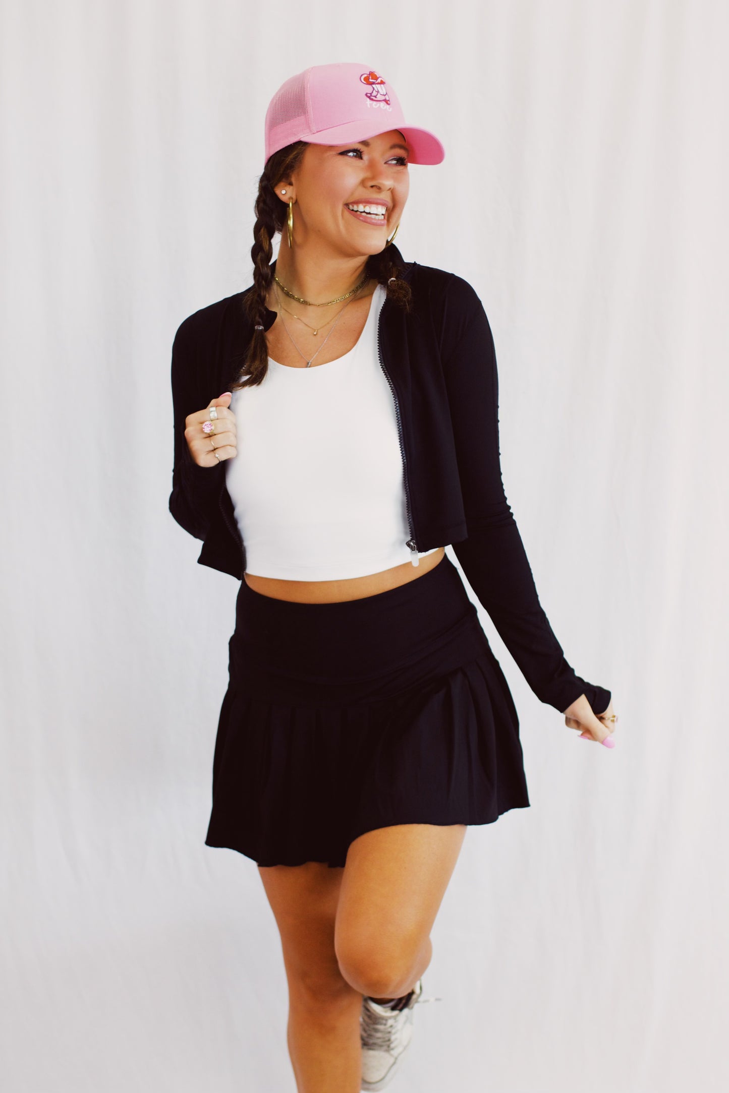 Sass and Class Black Athletic Set