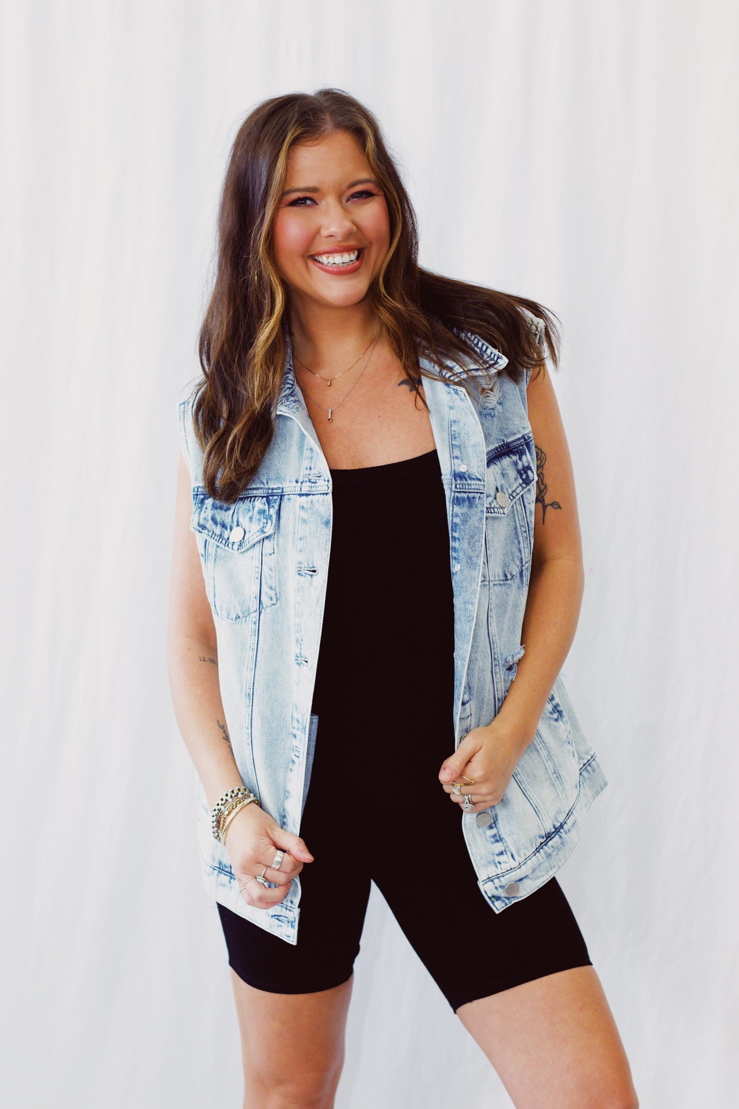 Denim In Love Vest