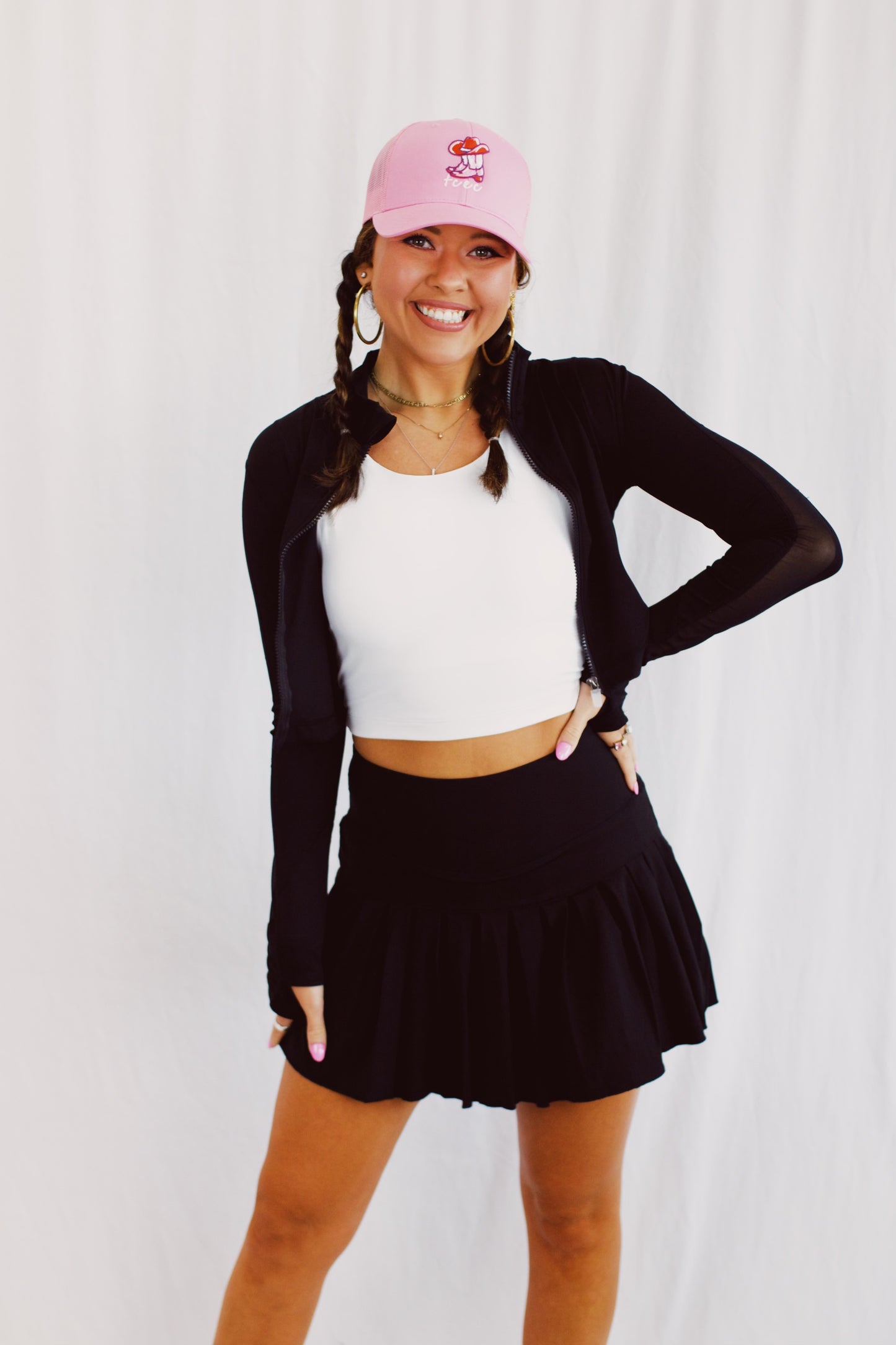 Sass and Class Black Athletic Set