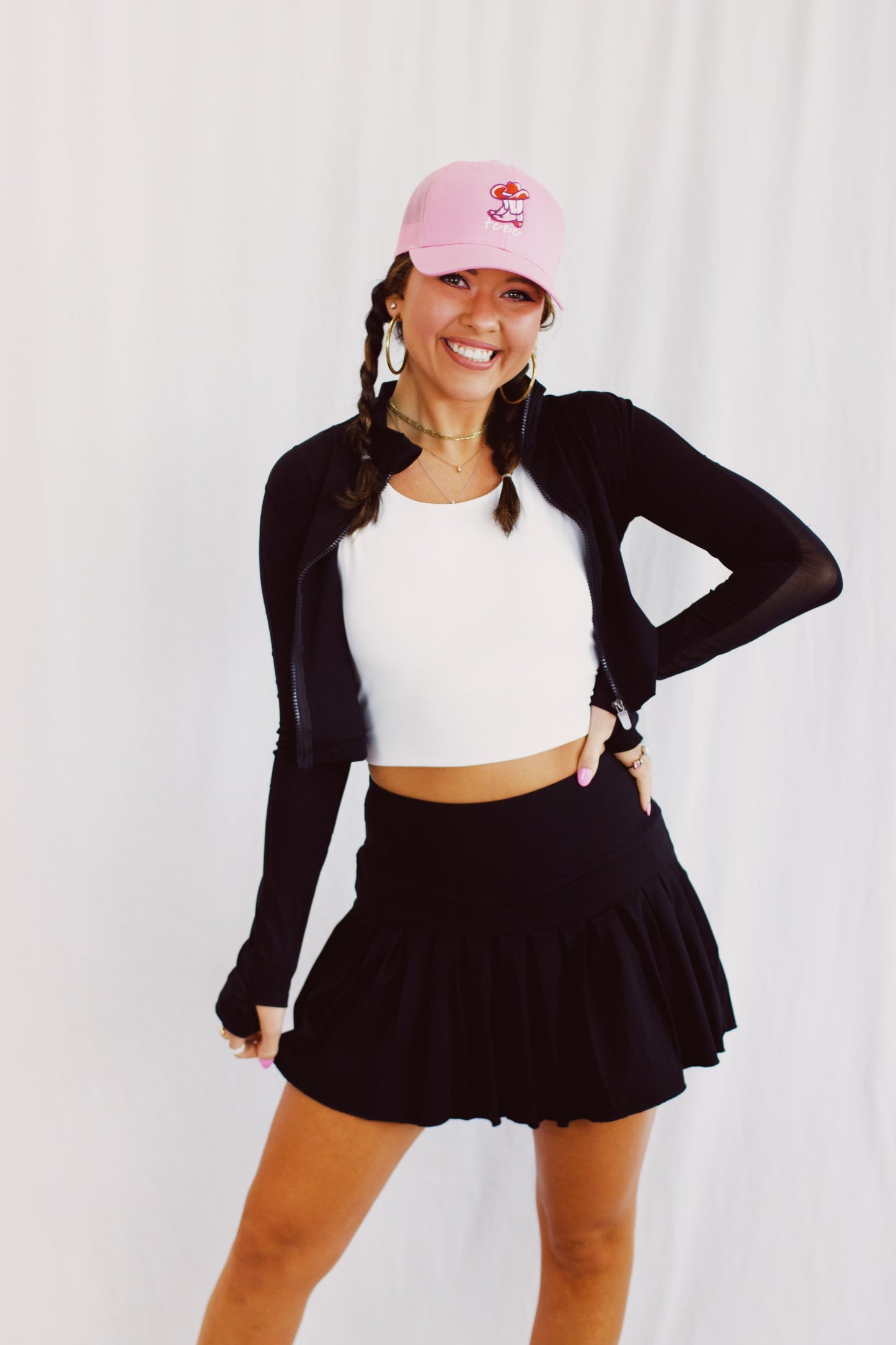 Sass and Class Black Athletic Set