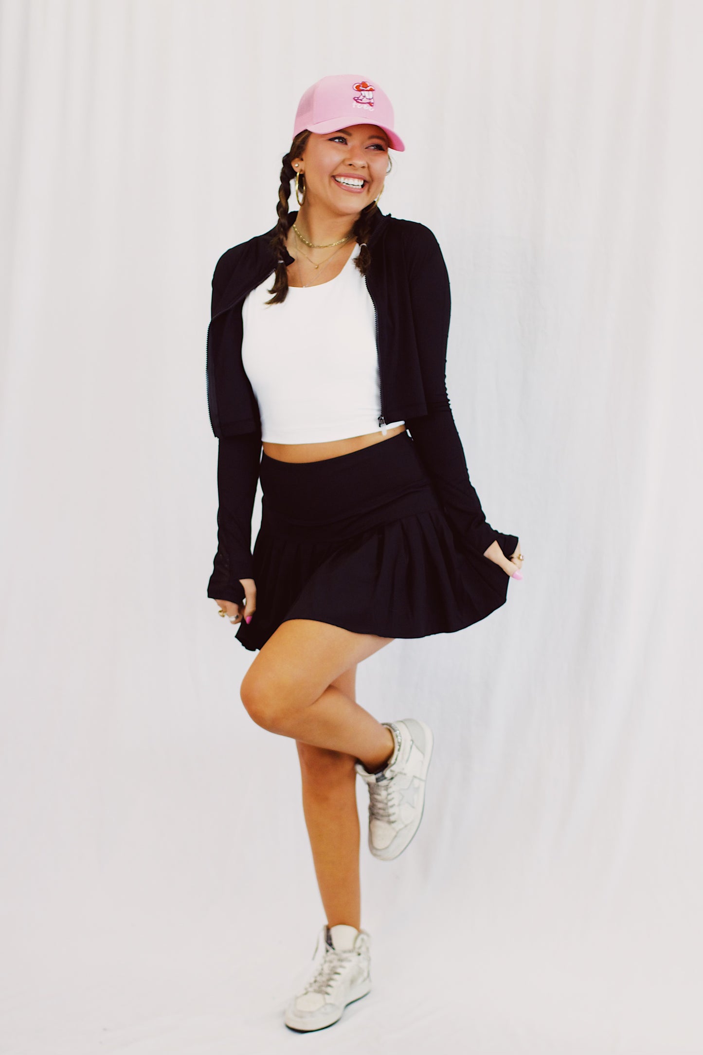 Sass and Class Black Athletic Set