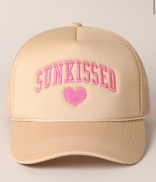 Sunkissed Beige Trucker Hat