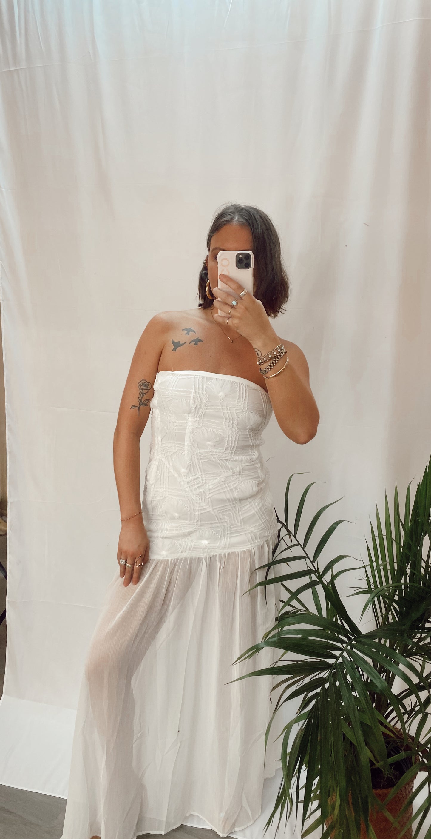 Hopeless Romantic White Maxi Dress