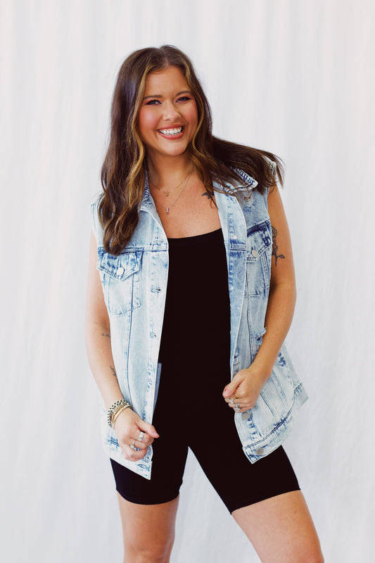 Denim In Love Vest