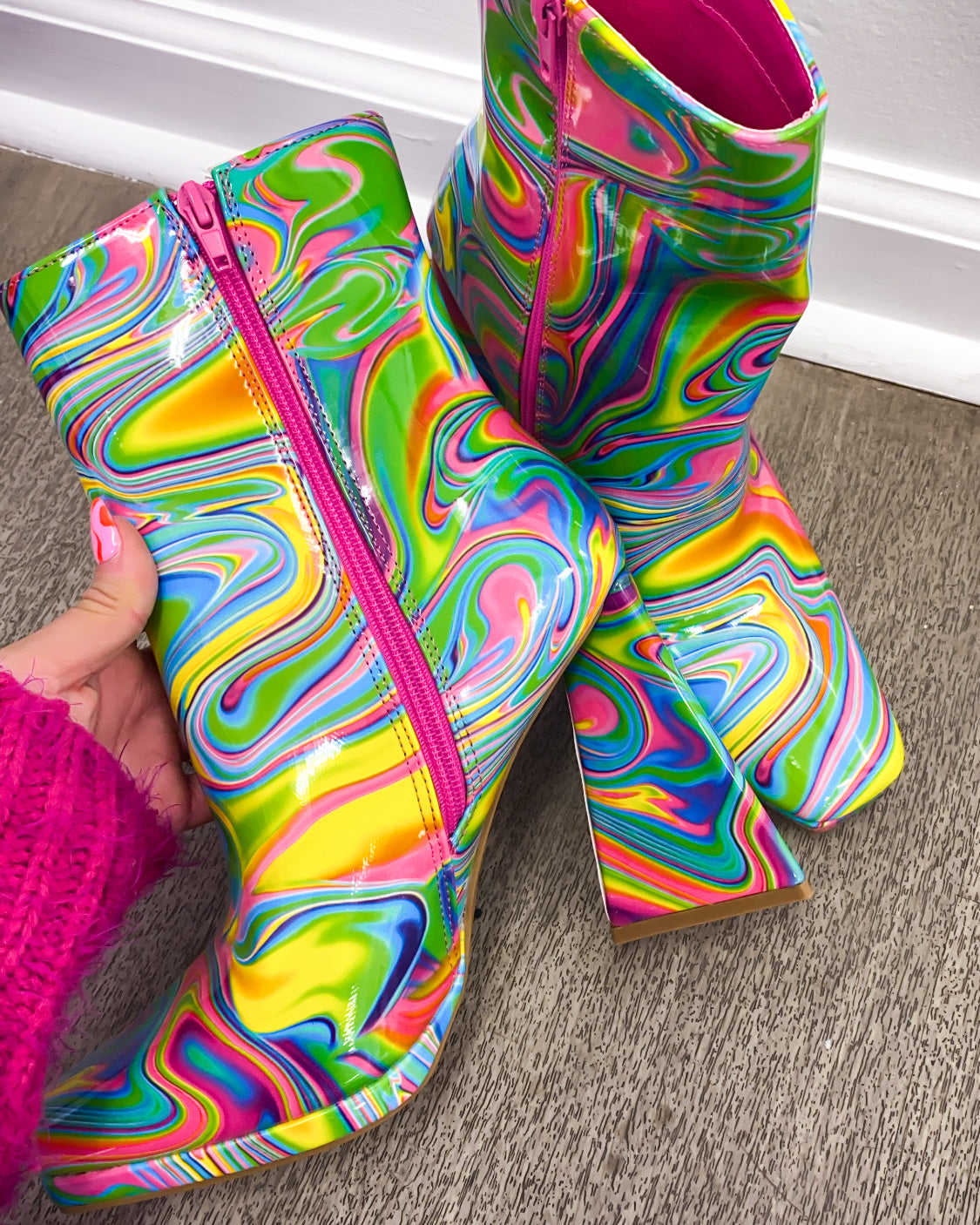 Groovy Girl Multi-Colored Booties
